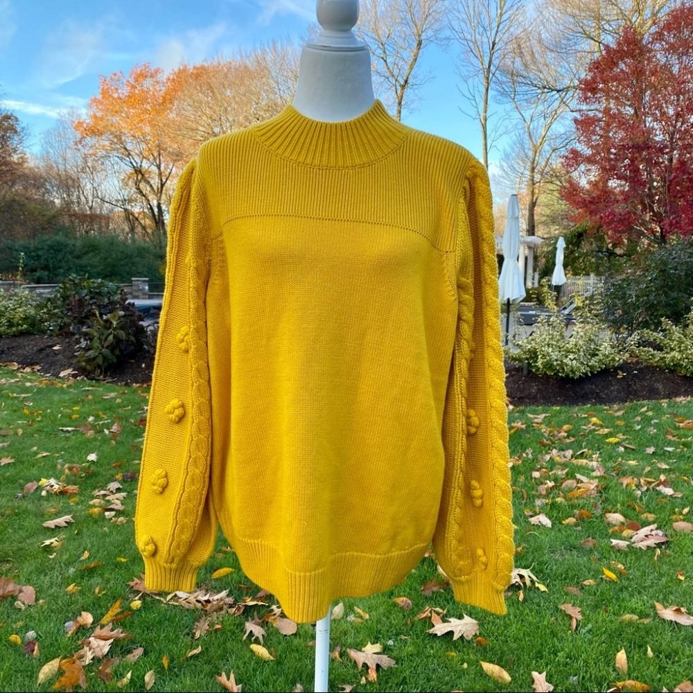 NWT Anthropologie Maeve Kiara Textured Sweater - Picture 5 of 10